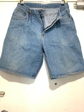VINTAGE JACOBS & LAZERS HIGH RISE DENIM SHORTS SIZE 33